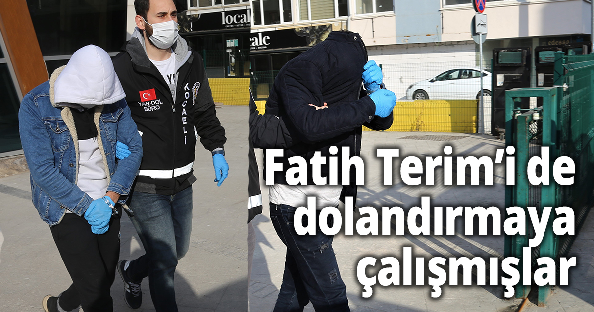  Fatih Terim’i de dolandırmaya çalışmışlar