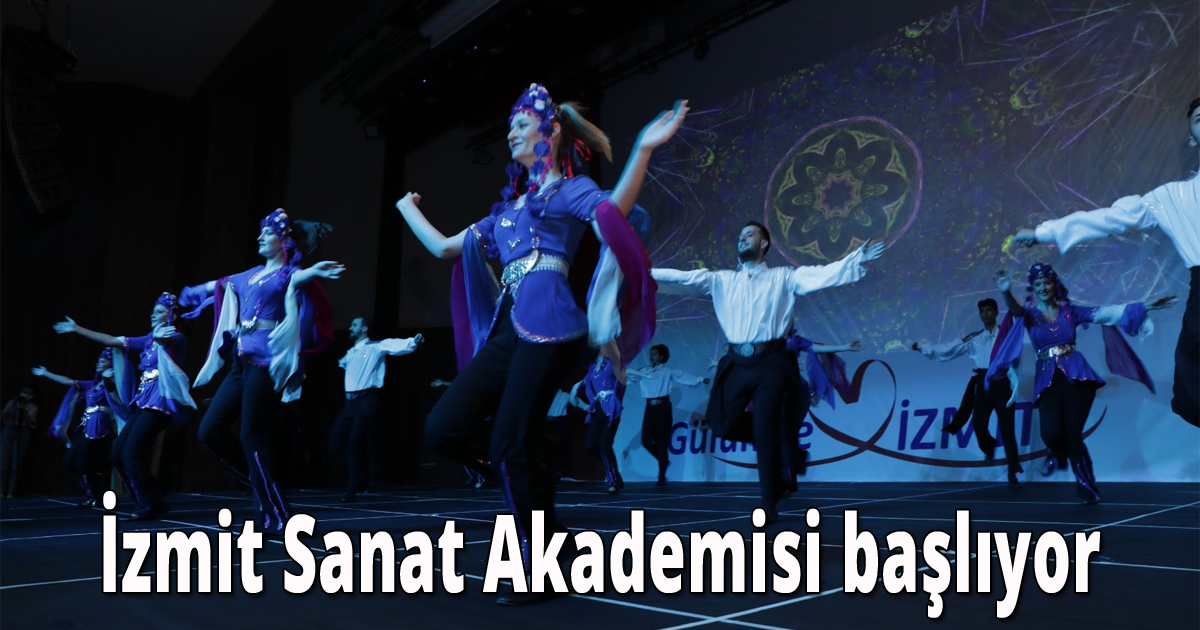  İzmit Sanat Akademisi başlıyor  