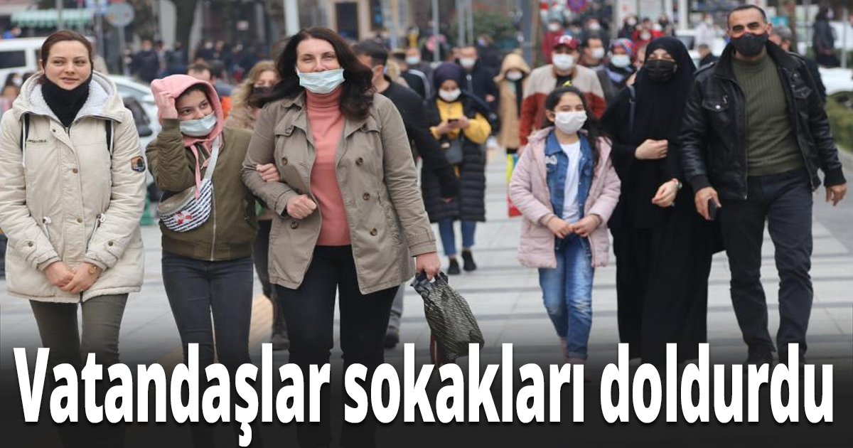 Kısıtlama kalktı...