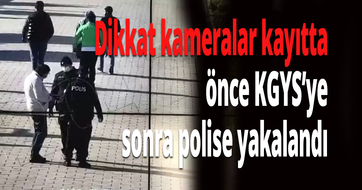 Dikkat kameralar kayıtta