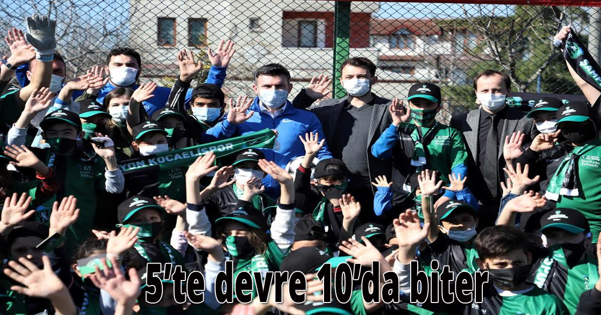 5’te devre 10’da biter