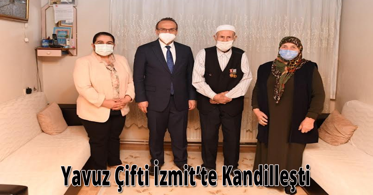 Yavuz Çifti İzmit’te Kandilleşti