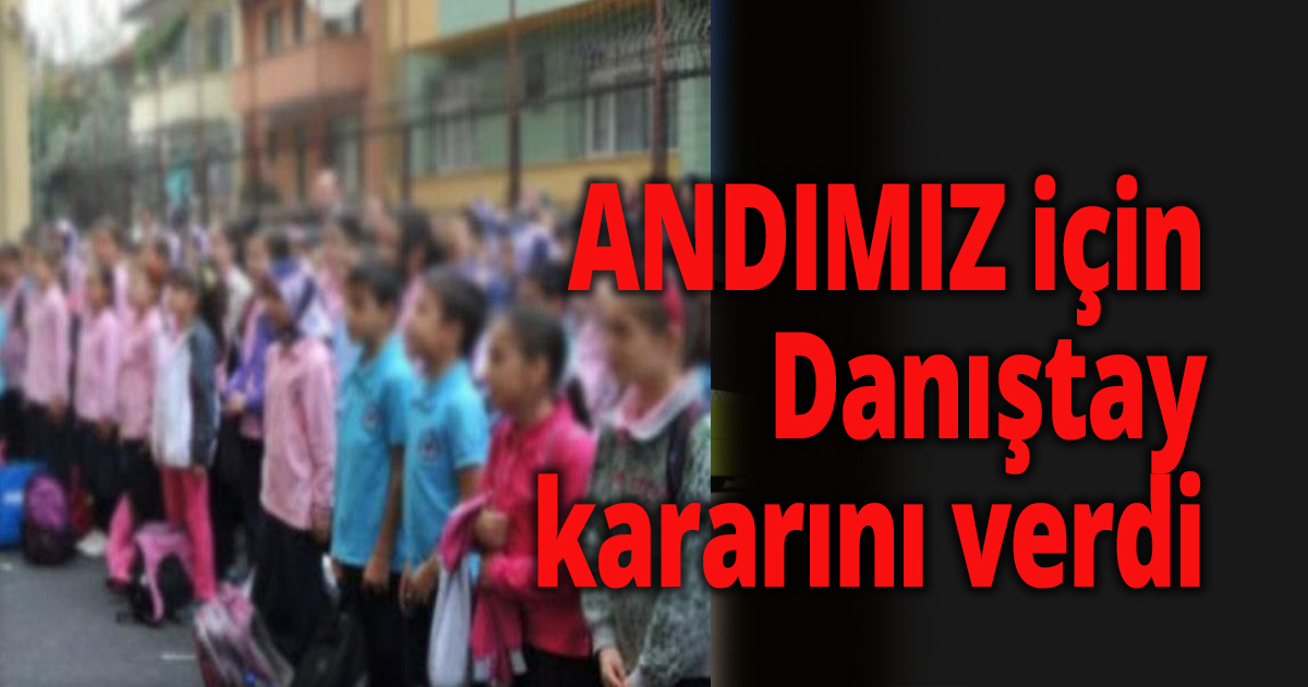 ANDIMIZ için son karar