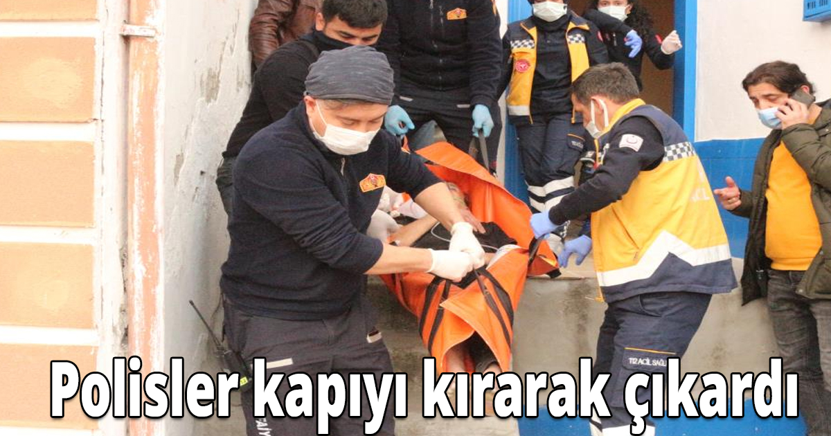 Yaşlı şahsı kiracısının dikkati kurtard