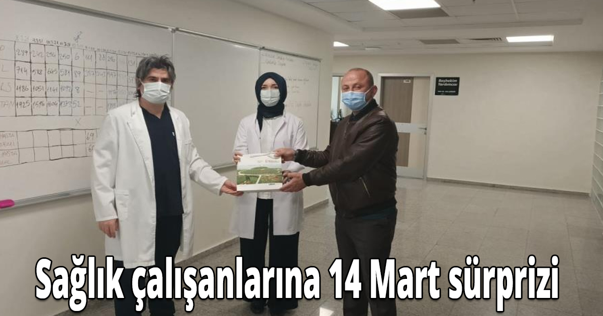Sağlık çalışanlarına 14 Mart sürprizi