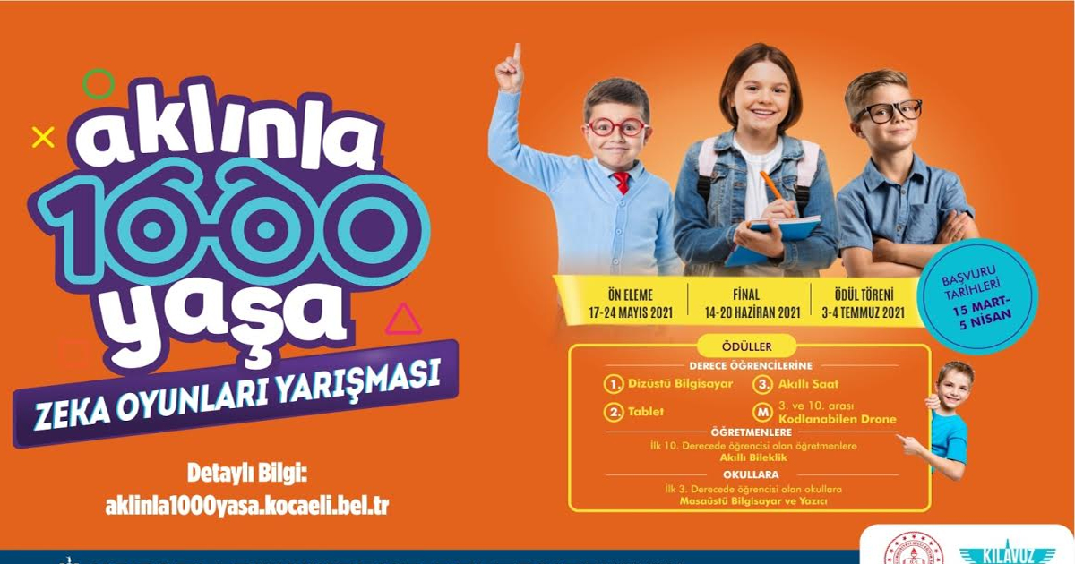 Haydi Çocuklar! ‘Aklınla 1000 Yaşa’ başlıyor