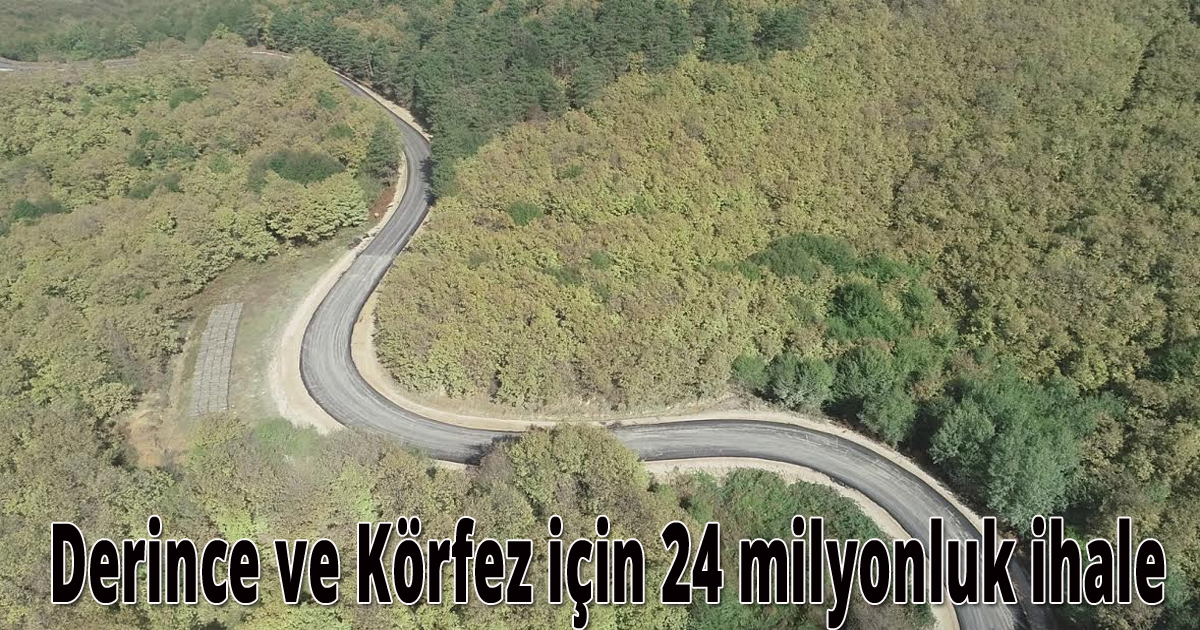 Derince ve Körfez için 24 milyonluk ihale