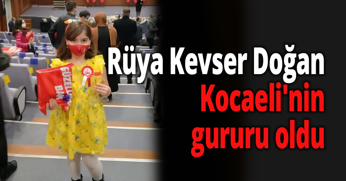 Kocaeli'nin gururu oldu