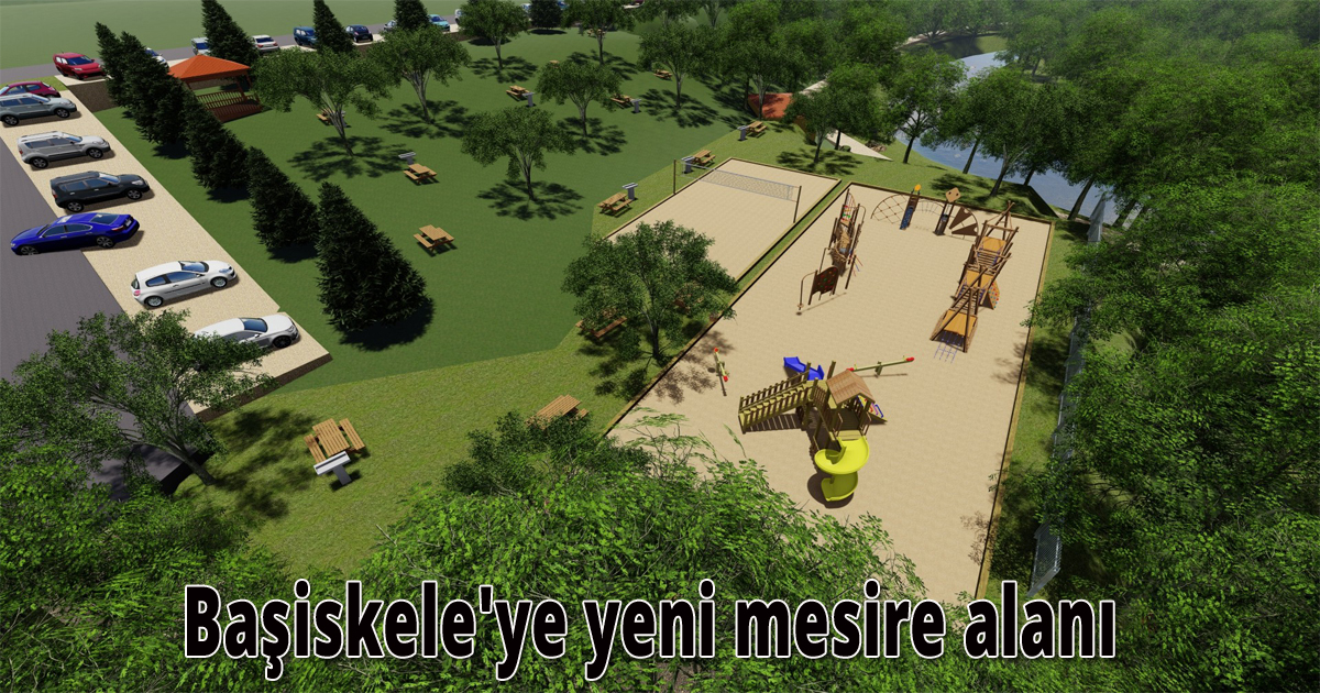 Başiskele'ye yeni mesire alanı