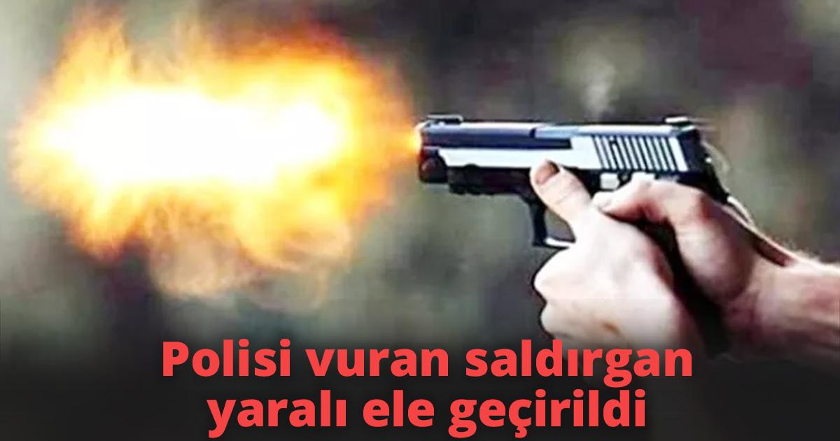 Önce kaçtı sonra polise ateş açtı