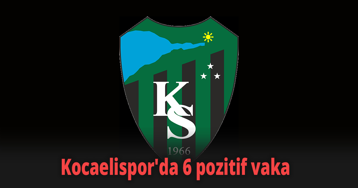 Kocaelispor'da 6 pozitif vaka
