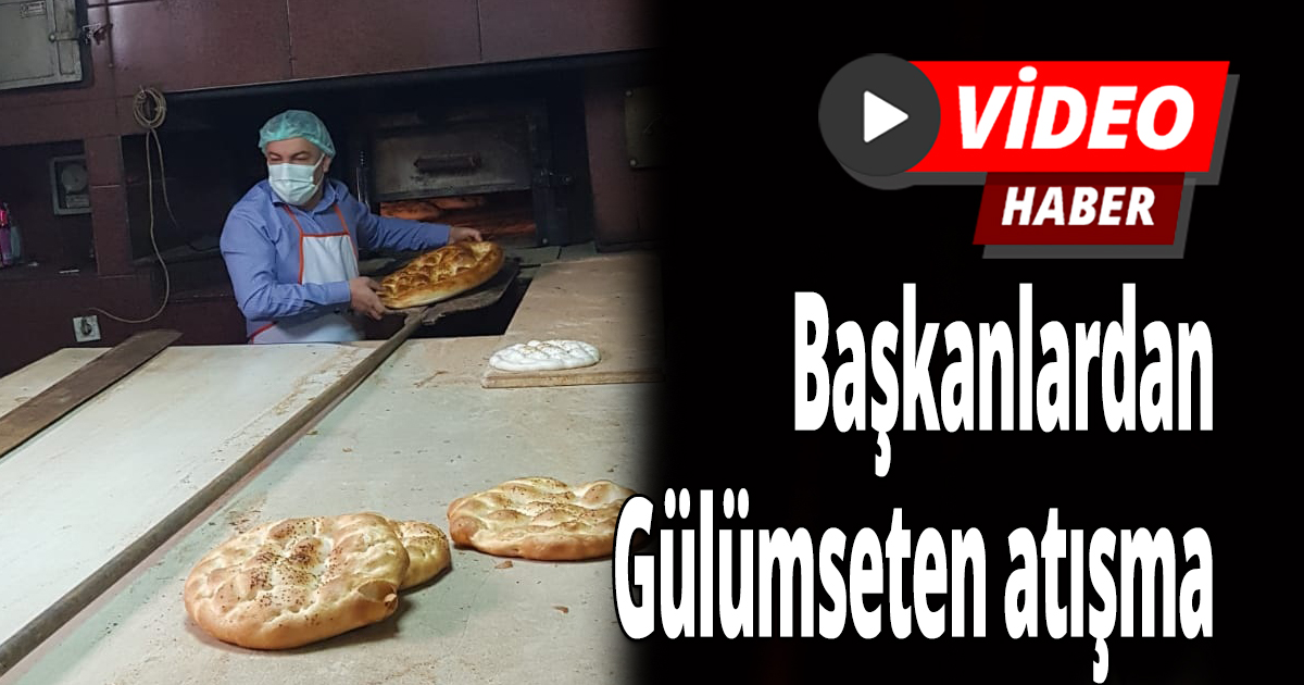 Başkanlardan Gülümseten atışma 