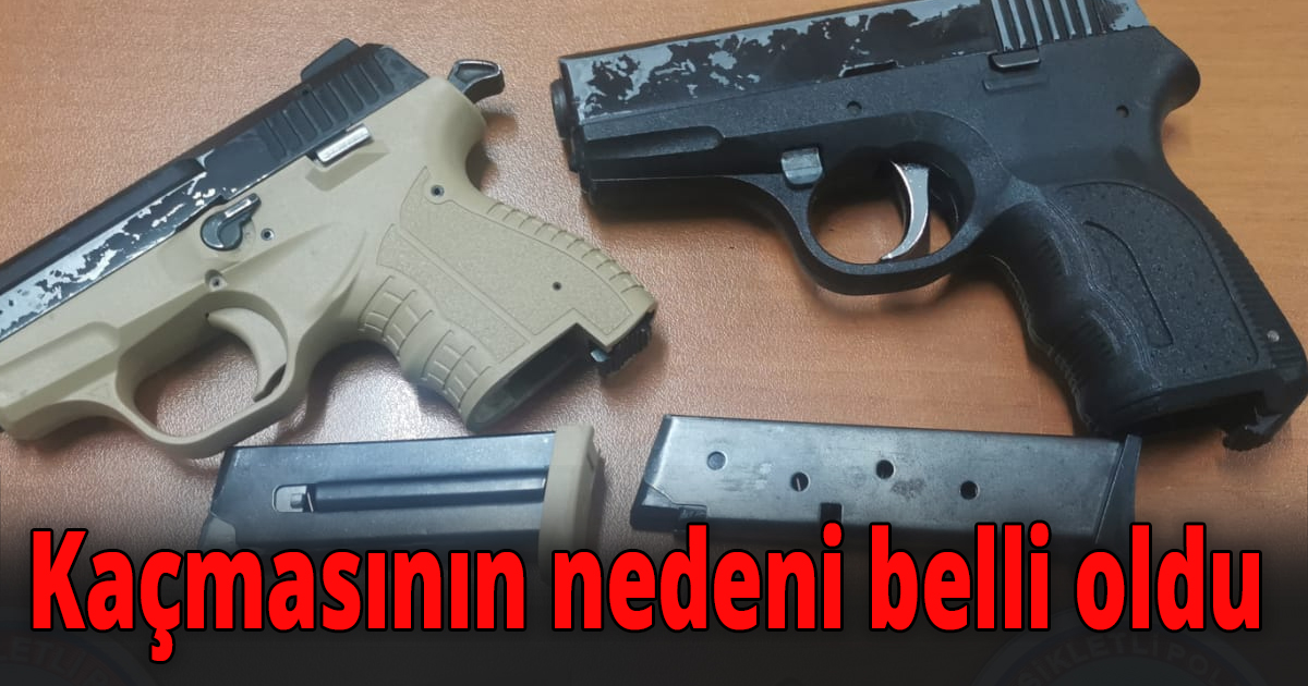 Kaçmasının nedeni belli oldu