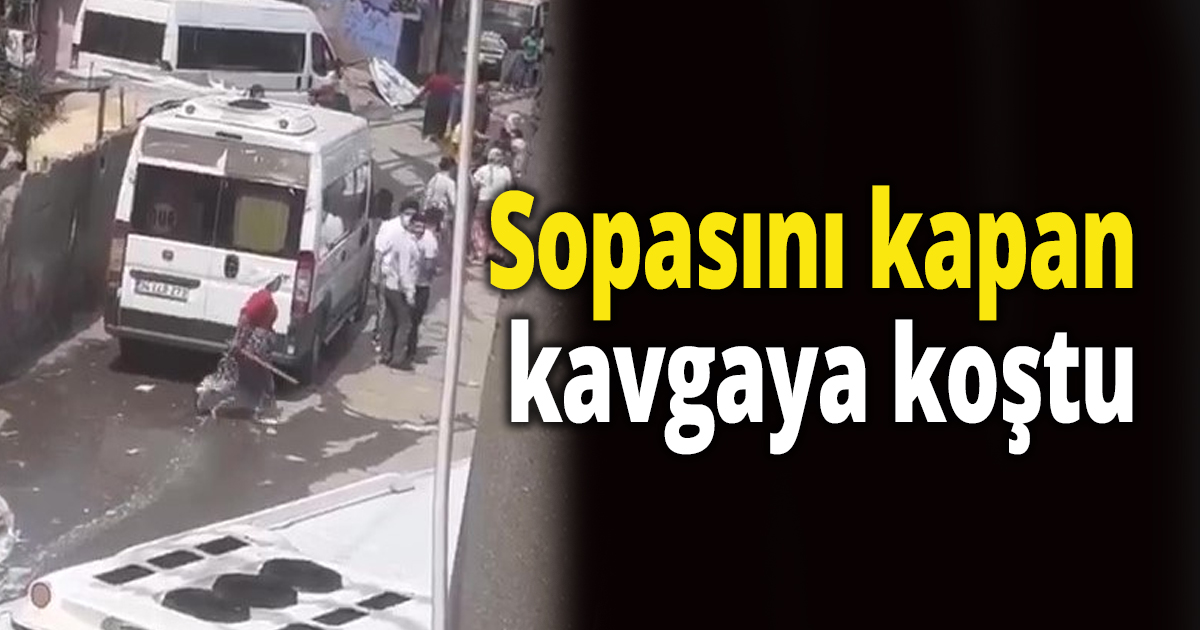 Sopasını kapan kavgaya koştu