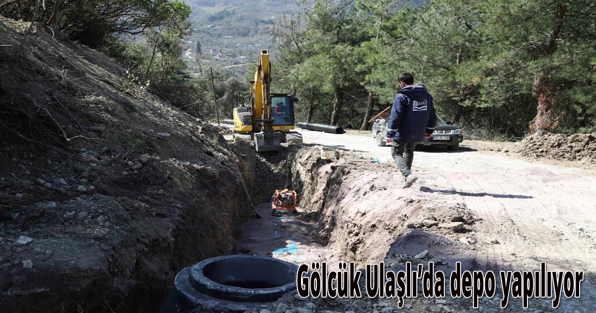 Gölcük Ulaşlı’da depo yapılıyor