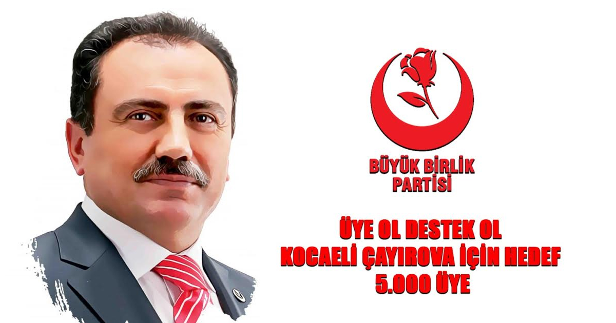 Çayırova için hedef 5 bin üye