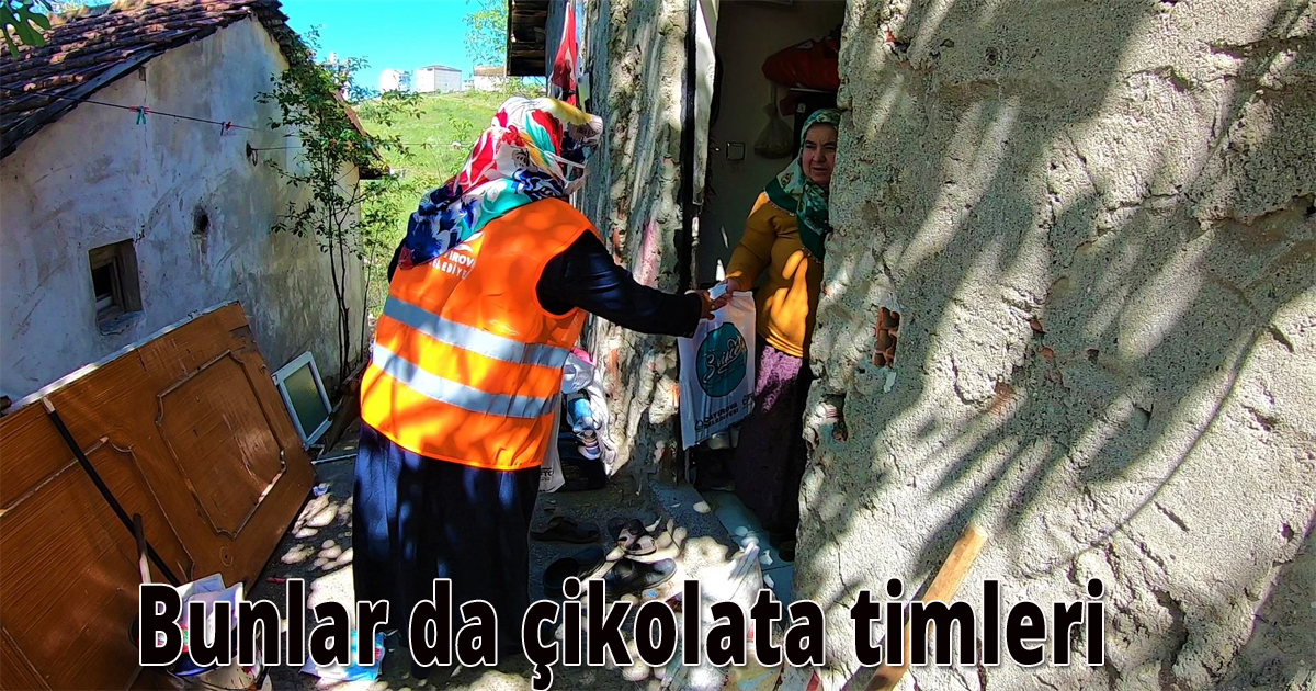 Bunlar da çikolata timleri