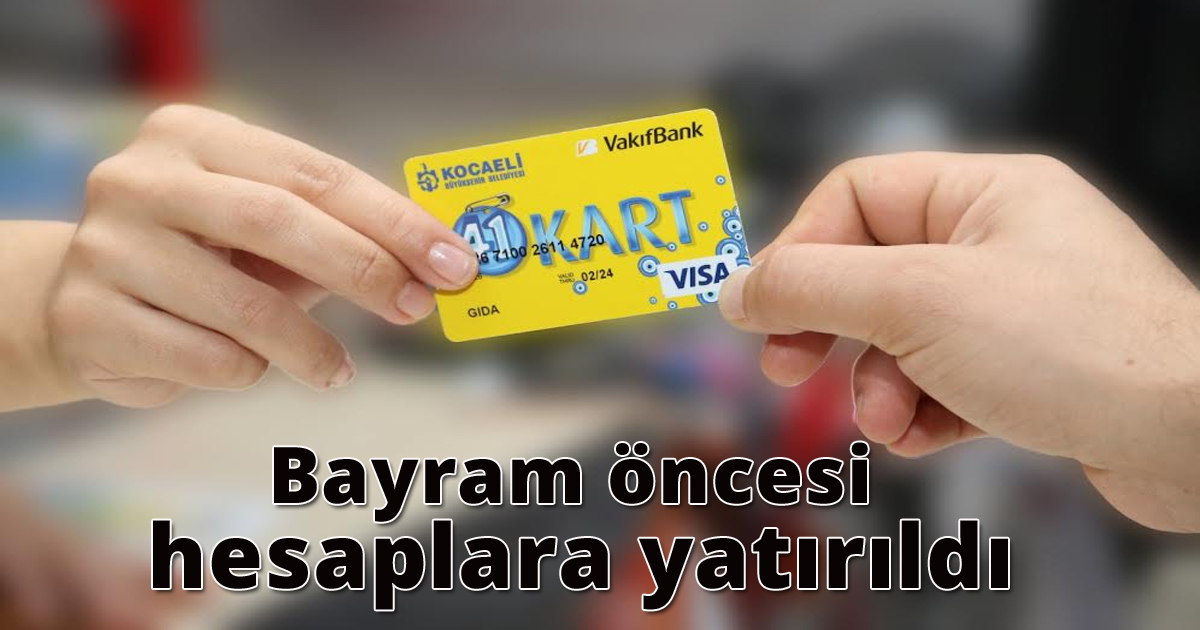  Pandemi nakdi desteği bayram öncesi hesaplara yatırıldı