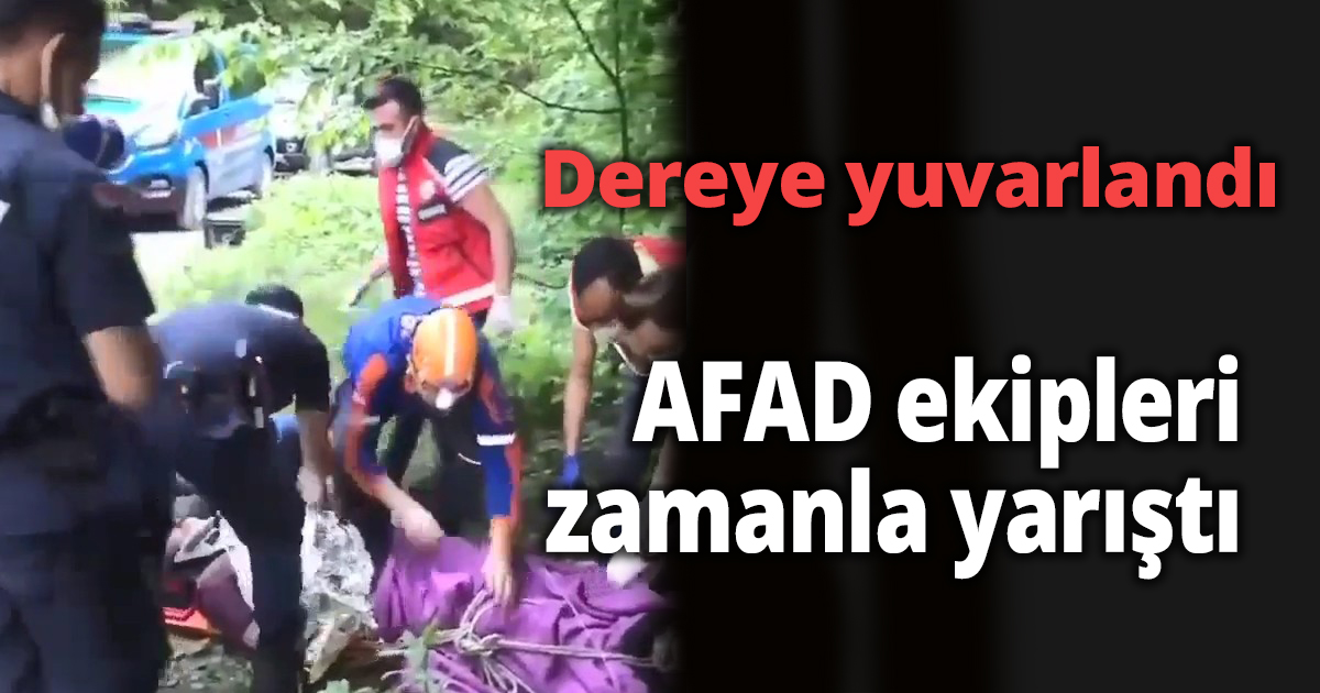 AFAD ekipleri zamanla yarıştı