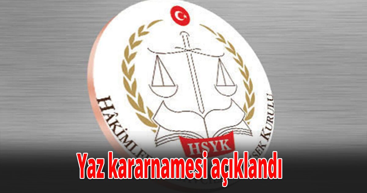 Yaz kararnamesi açıklandı