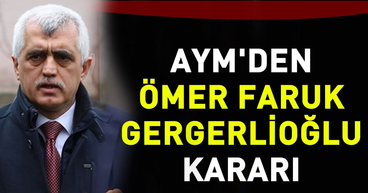 Gergerlioğlu yeniden vekilliğe dönüyor