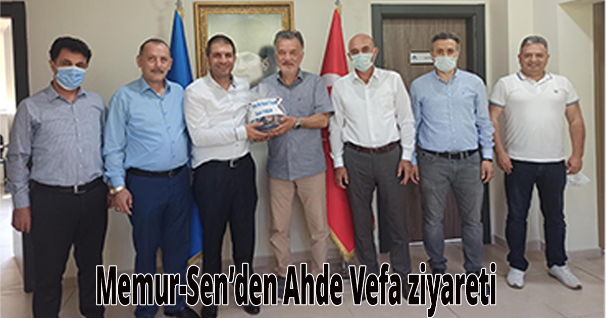 Memur-Sen’den Ahde Vefa ziyareti 