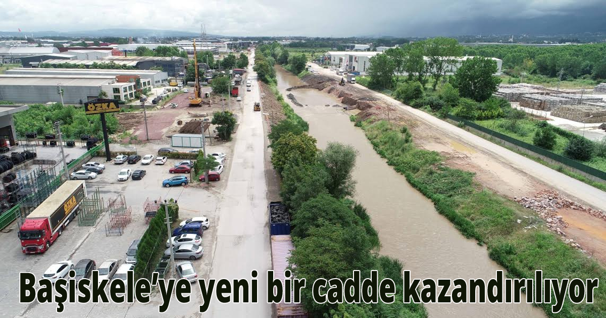    Başiskele’ye yeni bir cadde kazandırılıyor