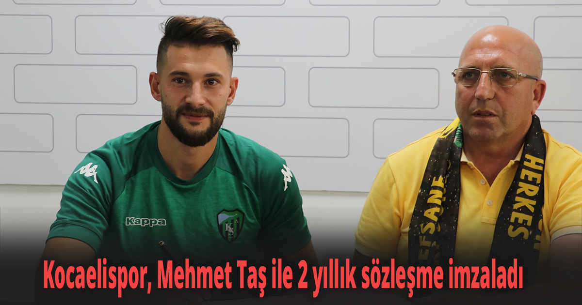 Kocaelispor'da bir imza daha