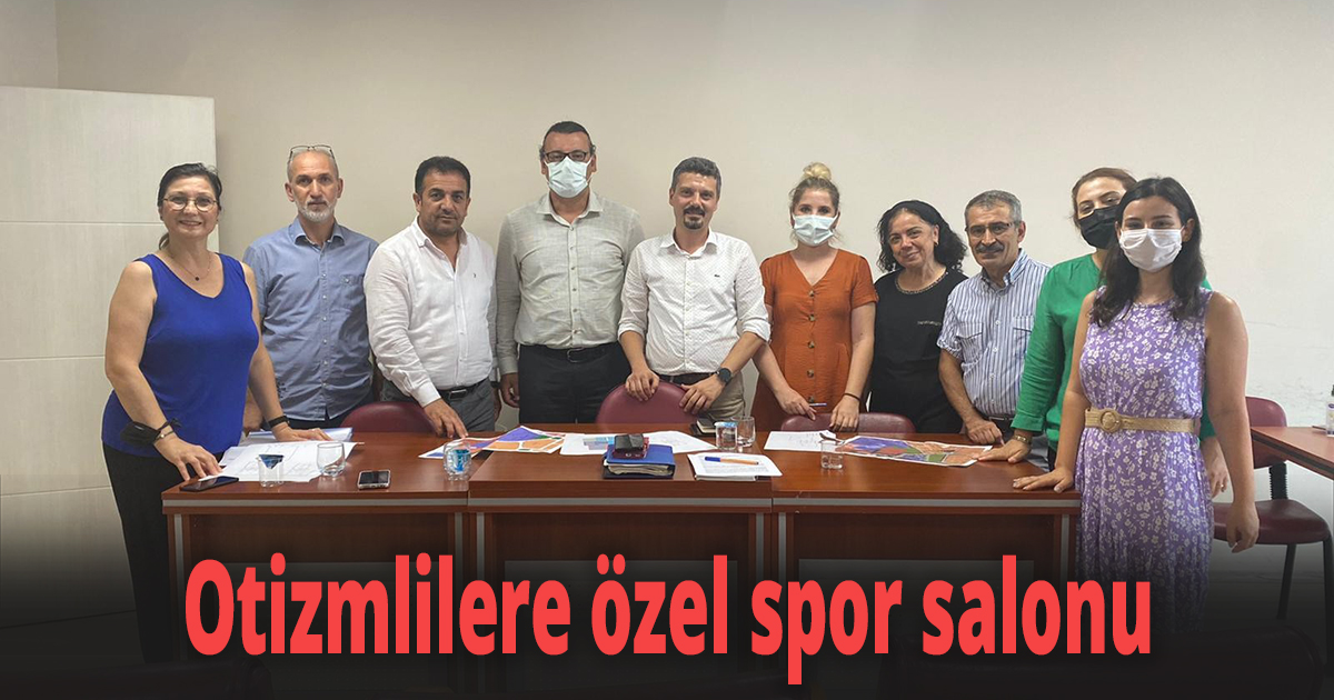Otizmlilere özel spor salonu