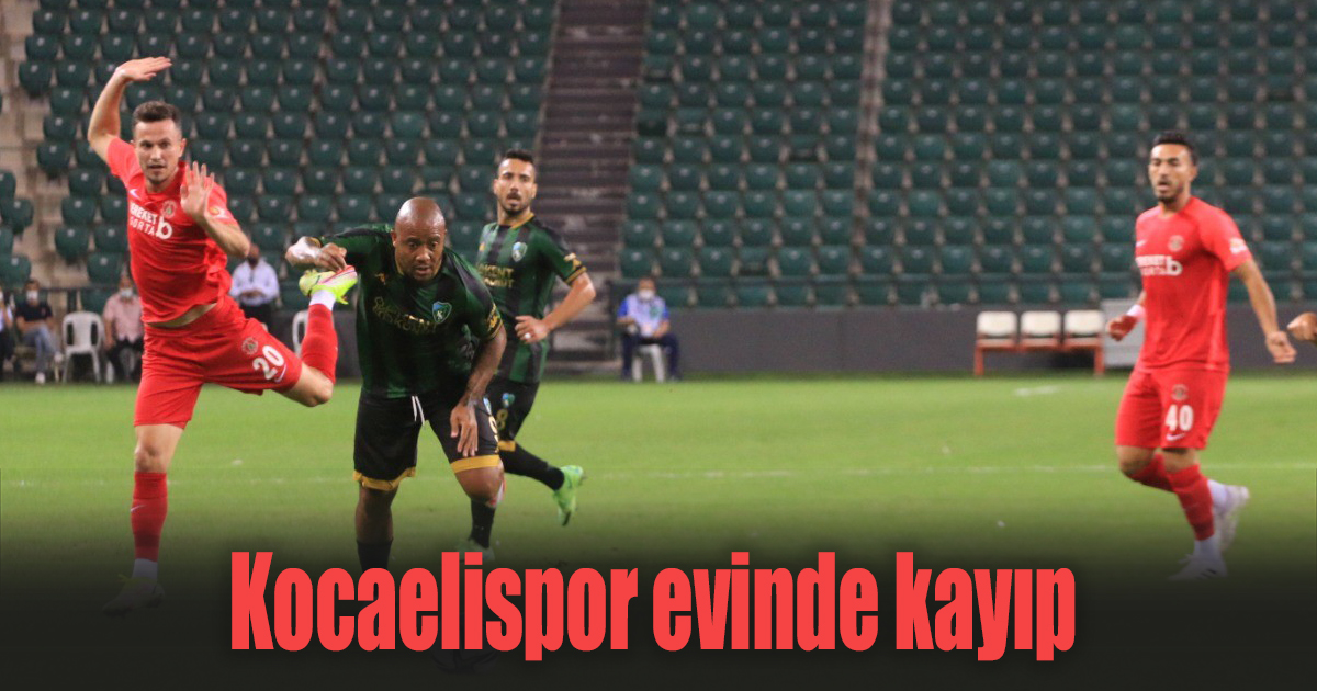 Kocaelispor evinde kayıp