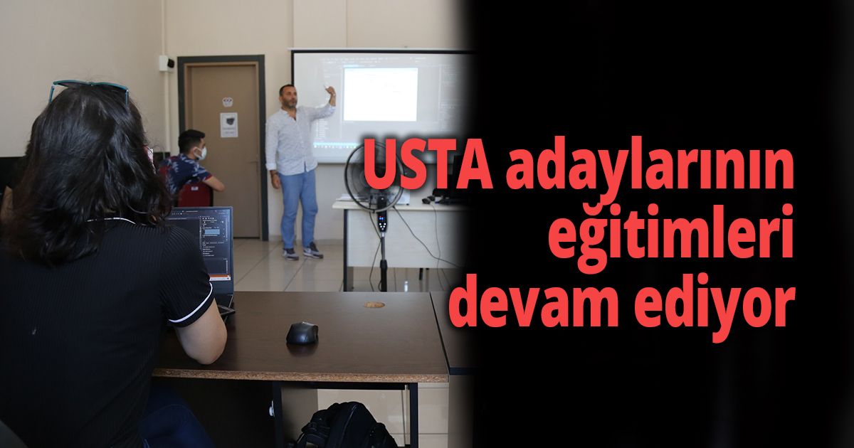 USTA adaylarının eğitimleri devam ediyor