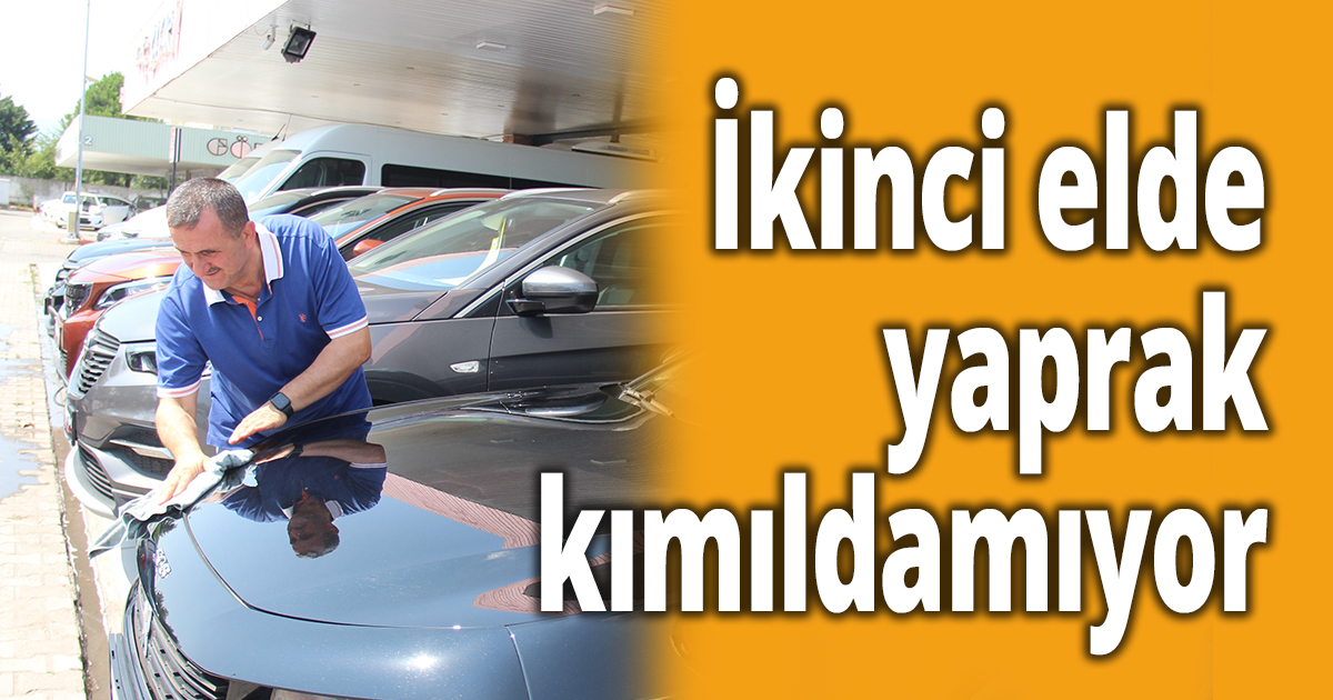 İkinci elde yaprak kımıldamıyor