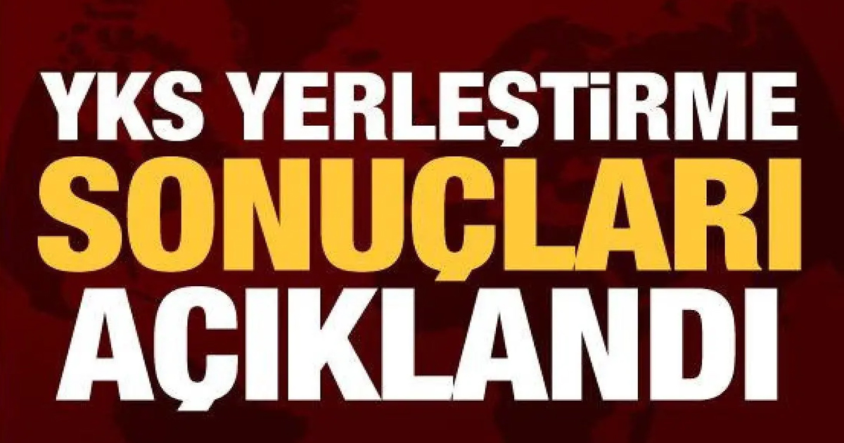 2021-YKS yerleştirme sonuçları açıklandı! |