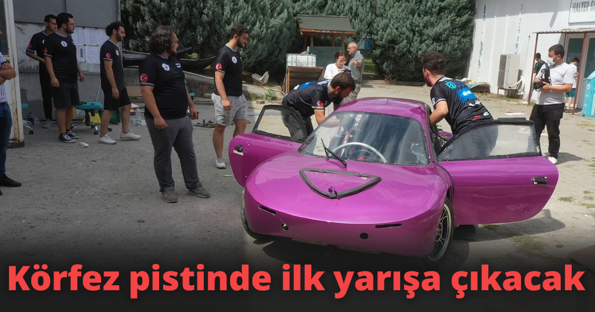 KOU Electromobile Takımı’nda ilk yarış heyecanı