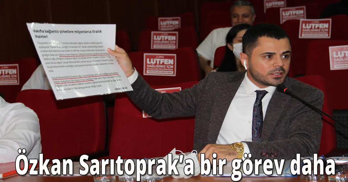 Özkan Sarıtoprak’a bir görev daha