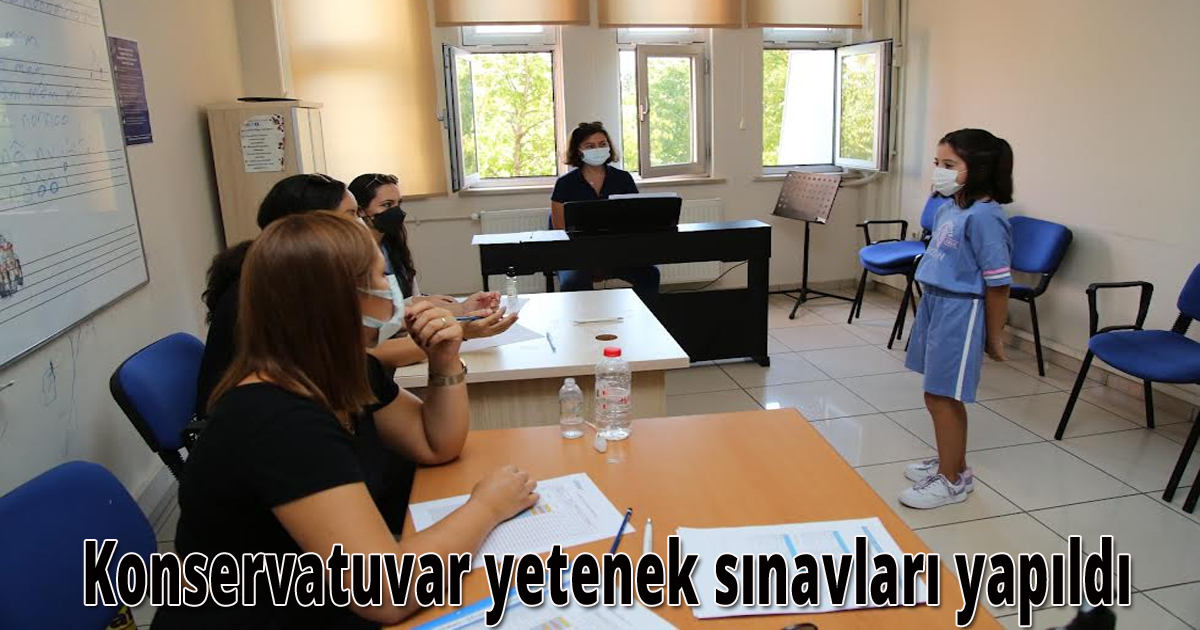 Konservatuvar yetenek sınavları yapıldı