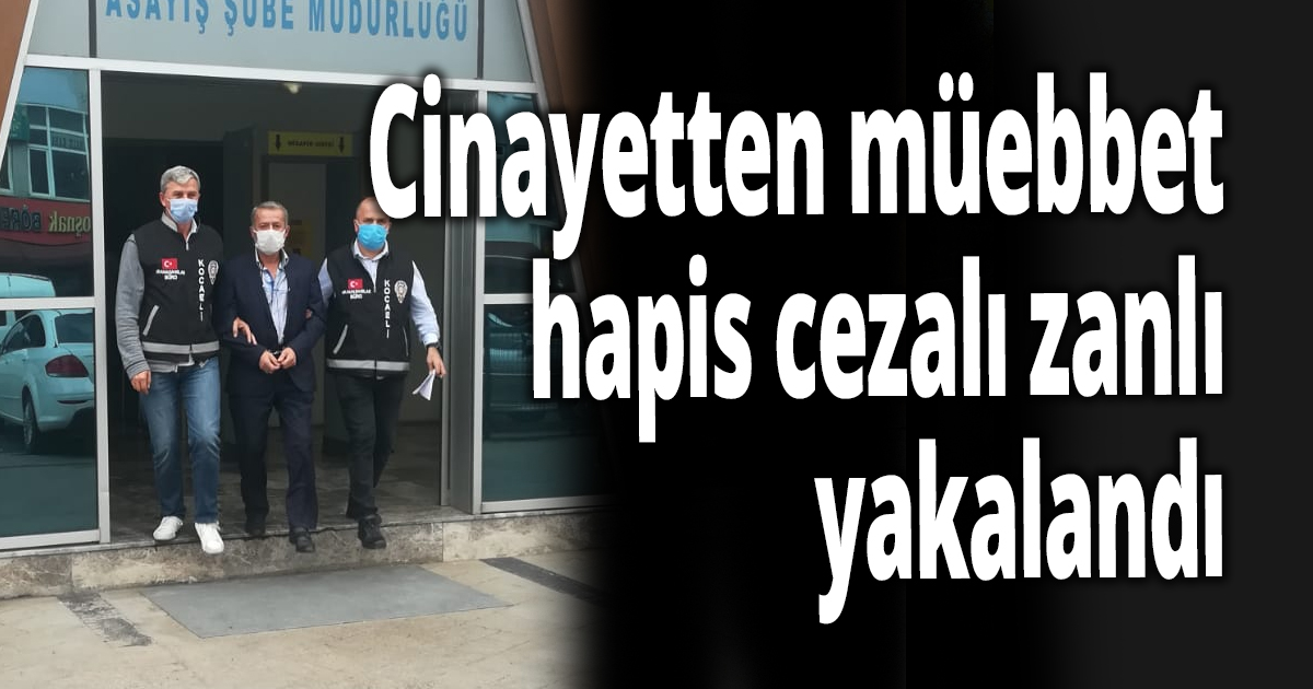 Cinayet zanlısı yakalandı