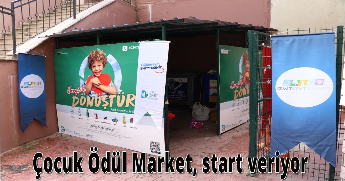 Çocuk Ödül Market, Çukurbağ ve Şirintepe’de start veriyor