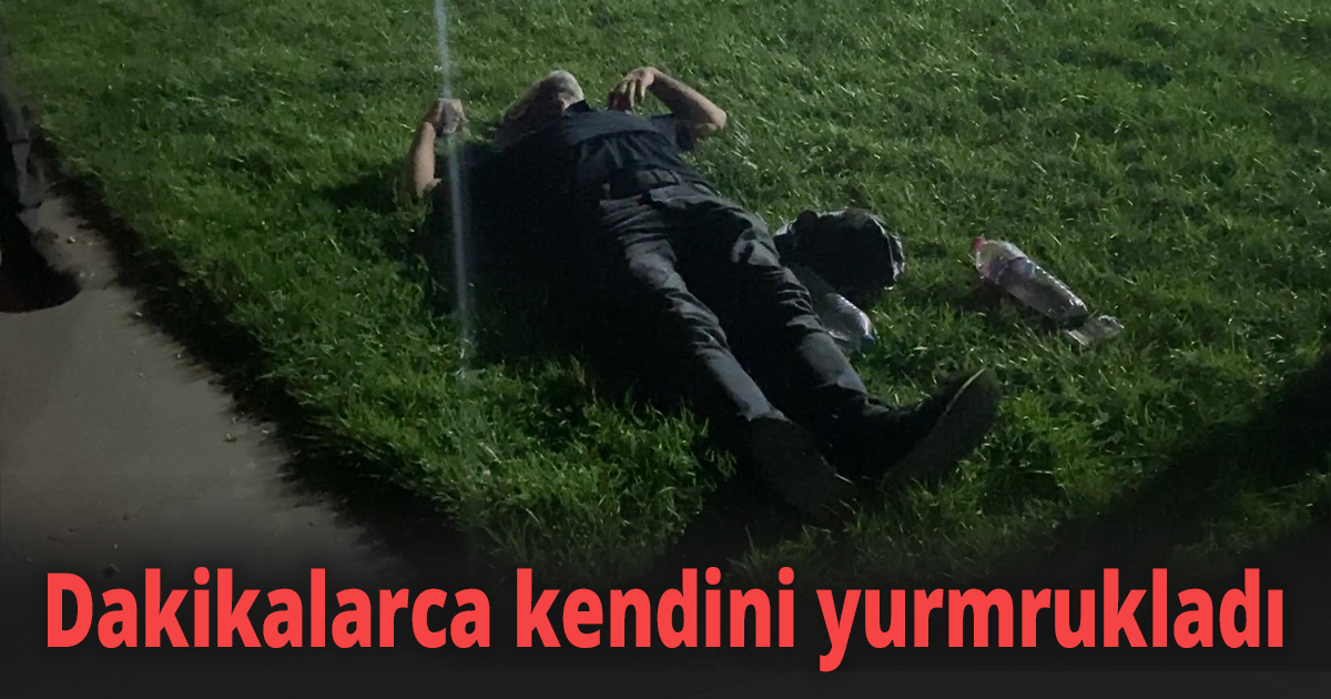 Alkol şişeden durduğu gibi durmadı