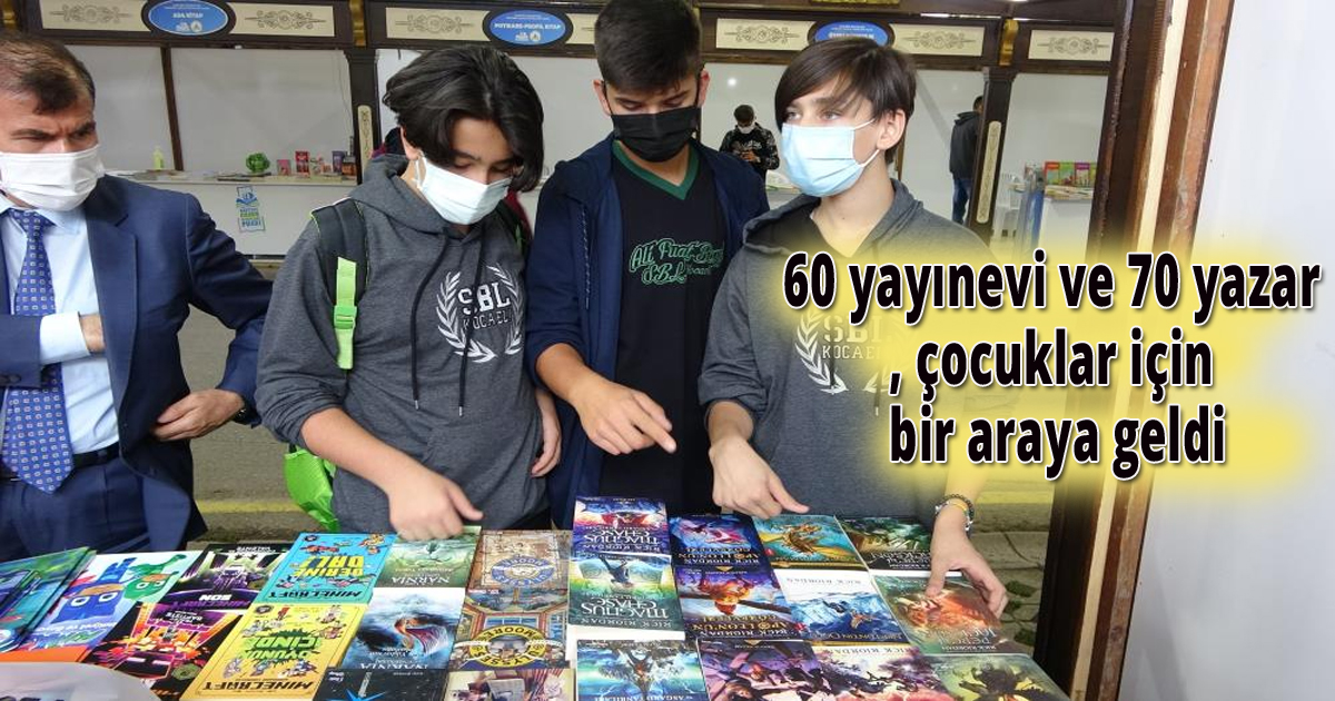 60 yayınevi ve 70 yazar, çocuklar için bir araya geldi