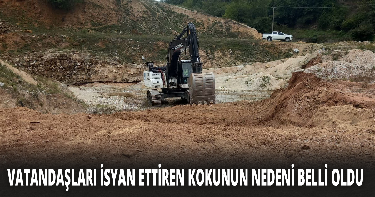 SUADİYE’DE SUDA KOKU PROBLEMİ