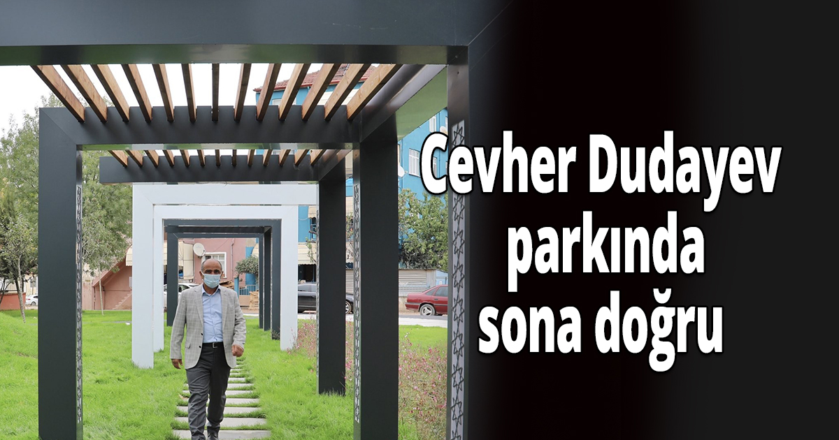 Cevher Dudayev parkında sona doğru