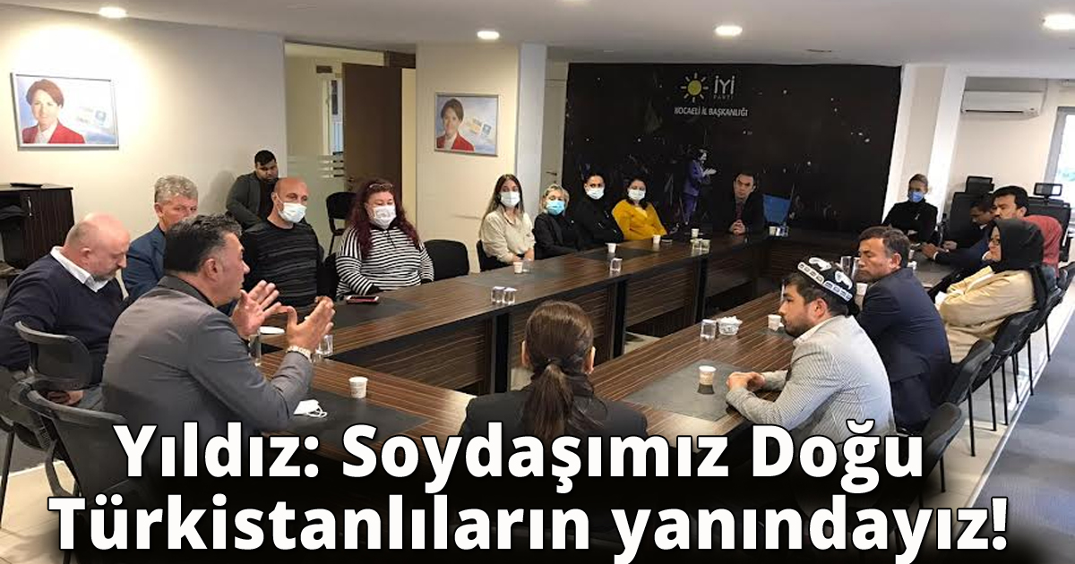 Şanbaz Yıldız: Soydaşımız Doğu Türkistanlıların yanındayız!