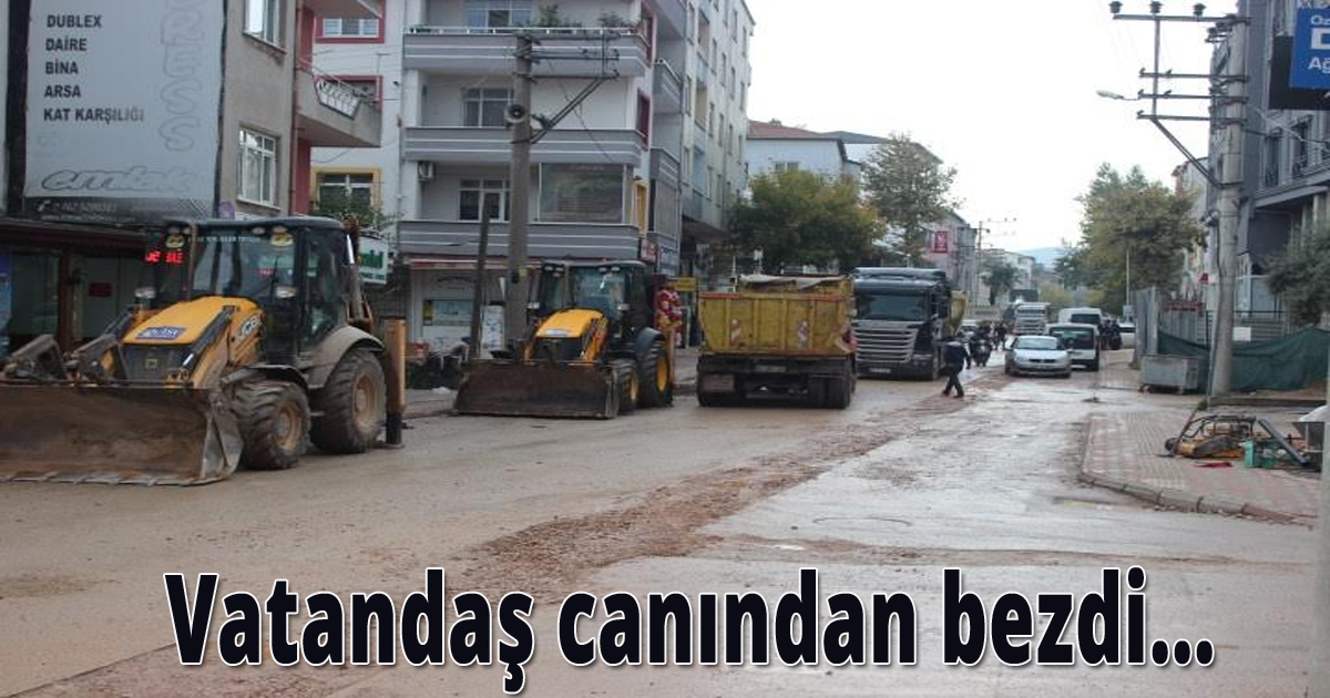Vatandaş canından bezdi...