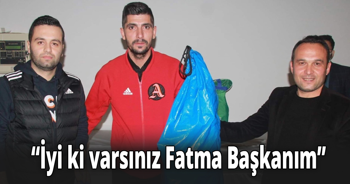 Amatör futbolcudan Hürriyet’e destek teşekkürü