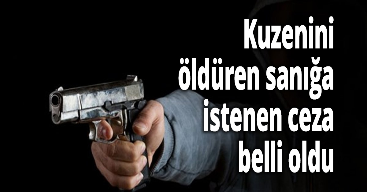 Kuzenini öldüren sanığa  istenen ceza belli oldu