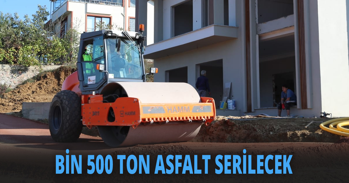 Tüysüzler Mahallesi’nde asfalt hazırlığı