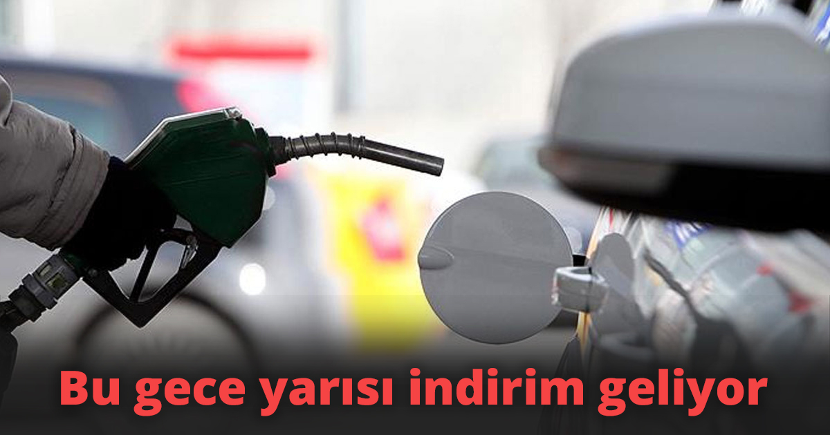 Bu kez indirim geldi