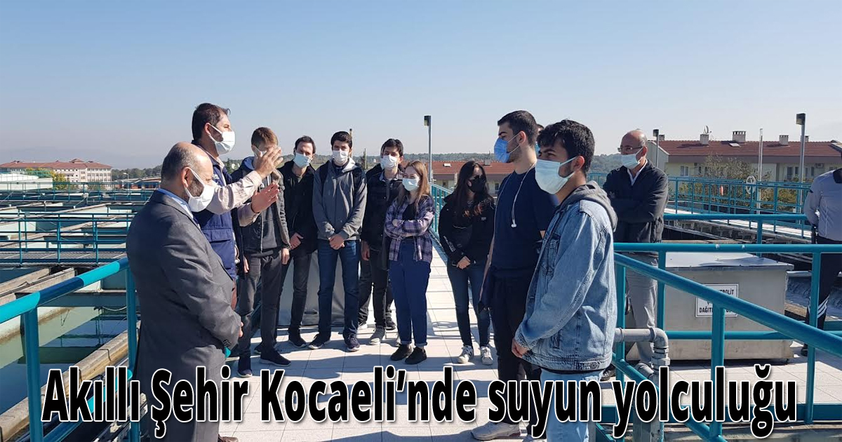 Akıllı Şehir Kocaeli’nde suyun yolculuğu