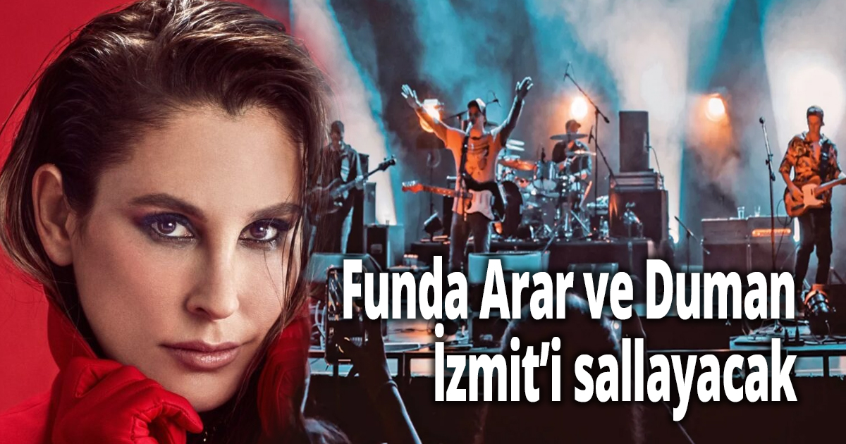 İzmit'te konser gecesi